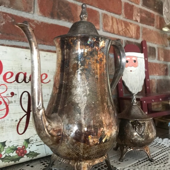 Rare Vintage 1960’s Silver Tea Set - Picture 10 of 16